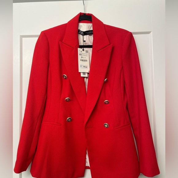 Zara Jackets & Blazers - NWT Zara Double Breasted Blazer